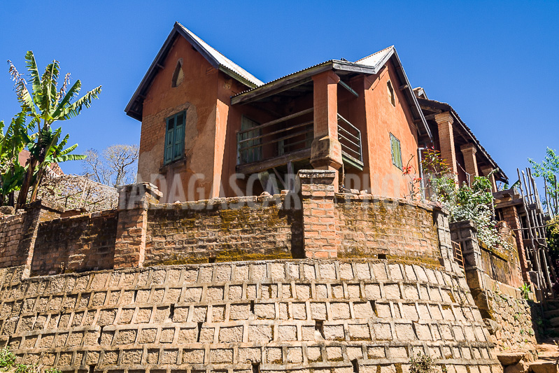 Typical architecture of the Malagasy Highlands