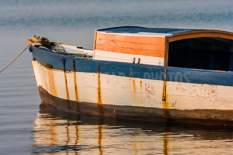 Traditional fishing boat in the Courrier bay of Diego Suarez (Antsiranana)