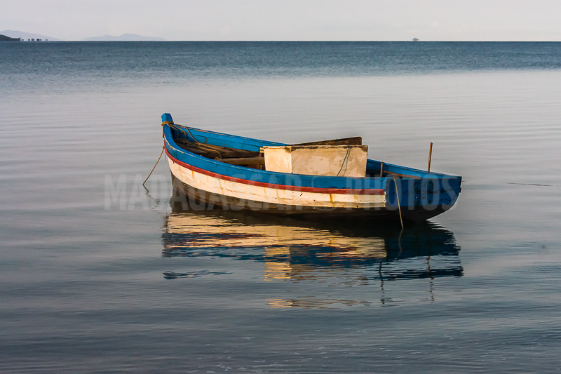 Traditional fishing boat in the Courrier bay of Diego Suarez (Antsiranana)