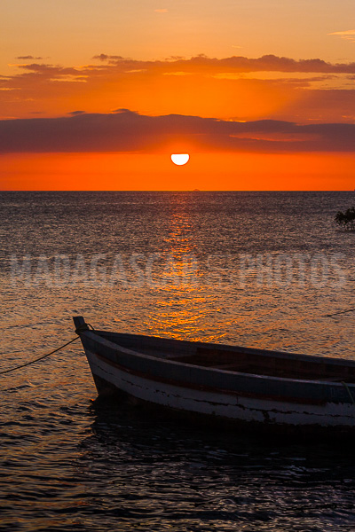 Sunset on the Courrier bay, Diego Suarez (Antsiranana), Madagascar