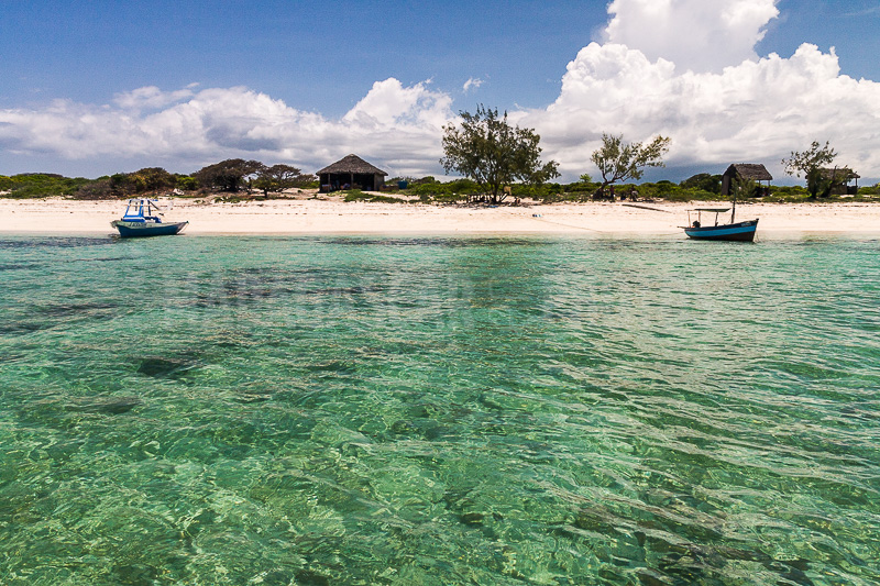 The Suarez islet in the Emerald Sea  of Diego Suarez (Antsiranana)