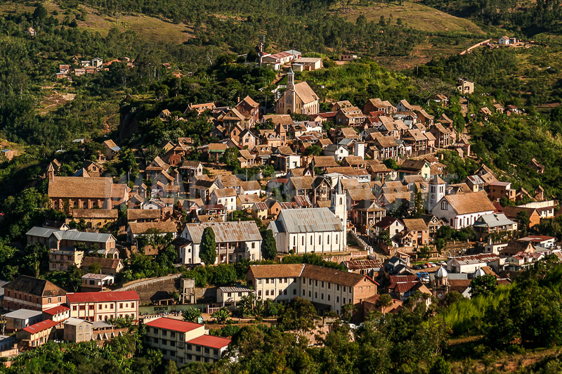 The old city of Fianarantsoa