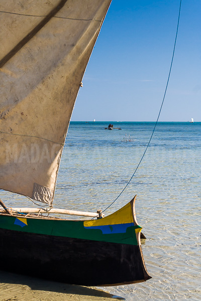 Dugout canoes Vezo