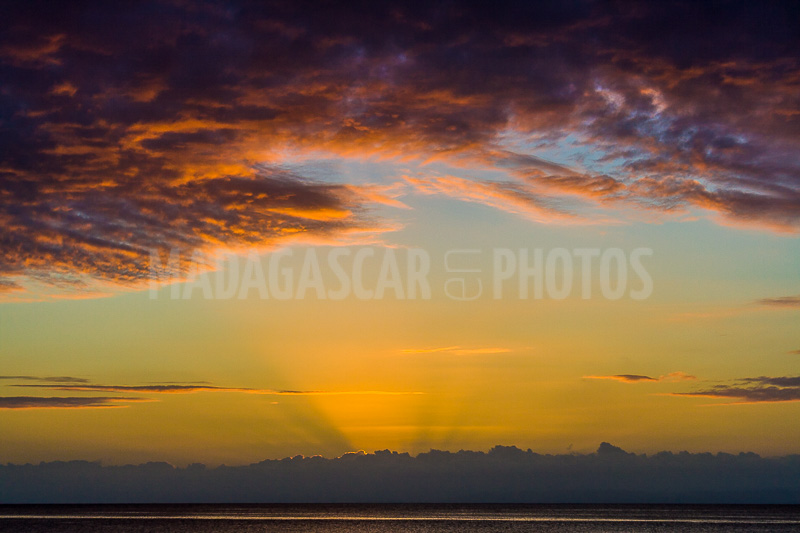 Sunset in Sainte-Marie island, Madagascar