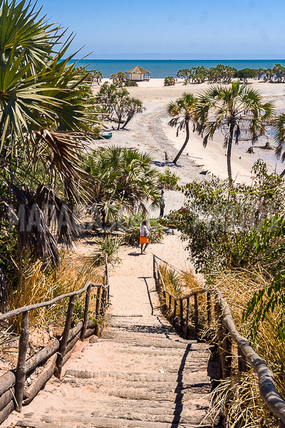 The beach of Antsanitia (Majunga), Madagascar