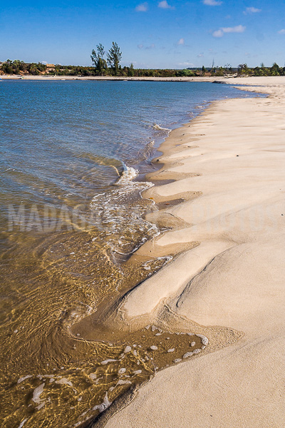 The sandbank of Antsanitia (Majunga), Madagascar