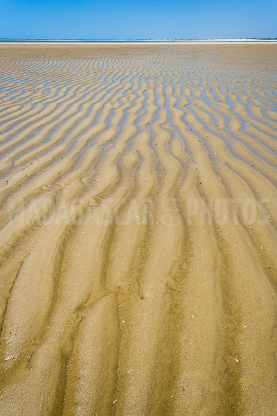 The sandbank of Antsanitia (Majunga), Madagascar