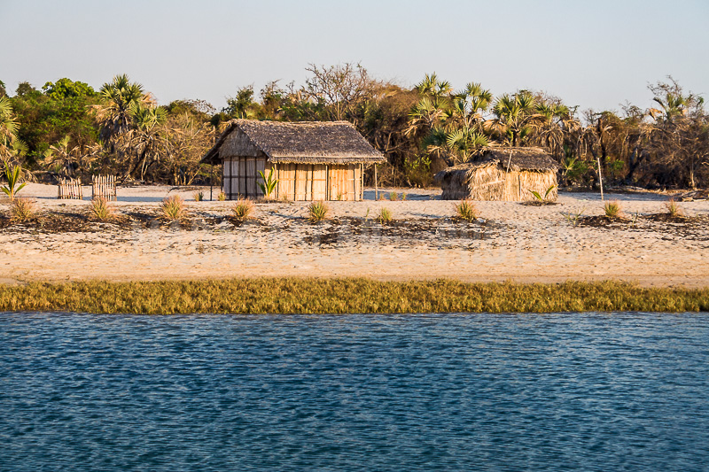 The village of Antsanitia (Majunga), Madagascar