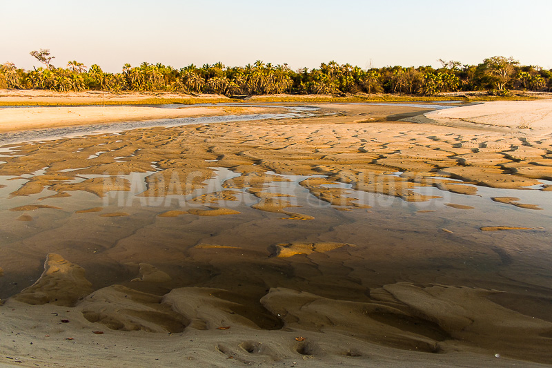 The sandbank of Antsanitia (Majunga), Madagascar