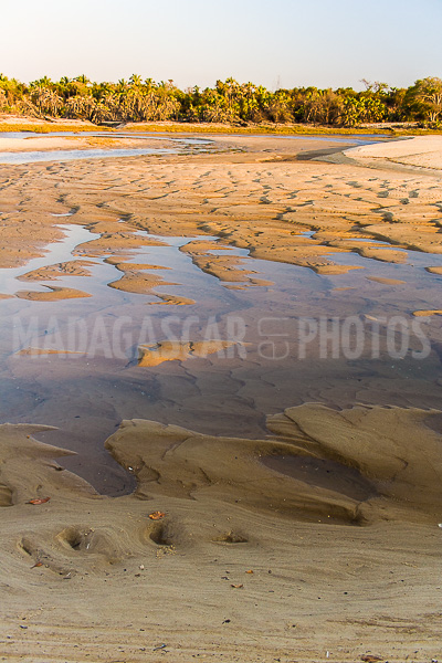 The sandbank of Antsanitia (Majunga), Madagascar
