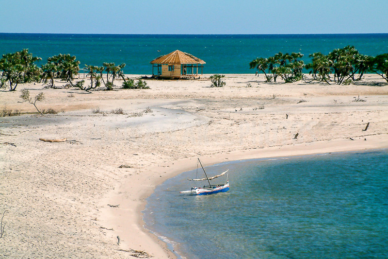 The beach of Antsanitia (Majunga), Madagascar
