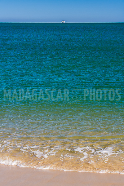 The beach of Antsanitia (Majunga), Madagascar