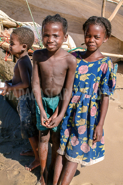 Villagers of Antsanitia (Majunga), Madagascar