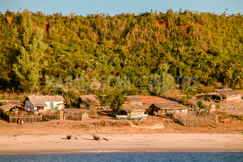 The village of Antsanitia (Majunga), Madagascar
