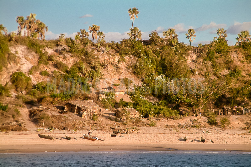 The village of Antsanitia (Majunga), Madagascar
