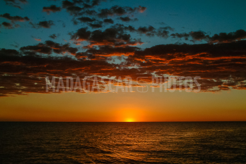 Sunset in Antsanitia (Majunga), Madagascar