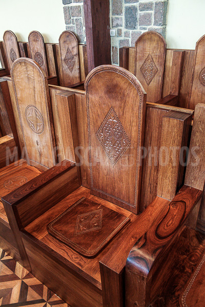 The church of Maromby monastery, Madagascar