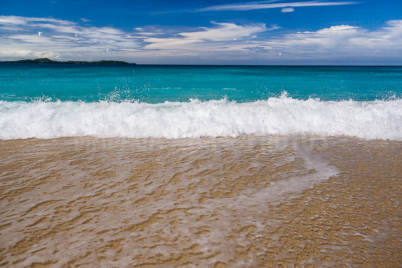 Foam in Nosy Fanihy (Nosy Be)