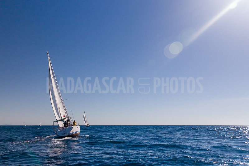 Régate de voiliers et catamarans in Nosy Be, Madagascar