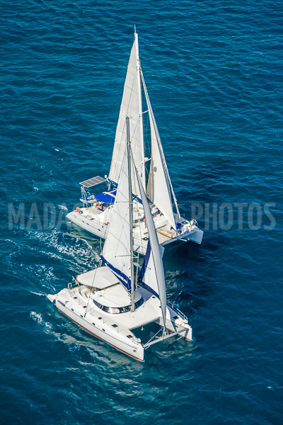 Régate de voiliers et catamarans in Nosy Be, Madagascar