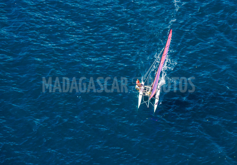 Régate de voiliers et catamarans in Nosy Be, Madagascar