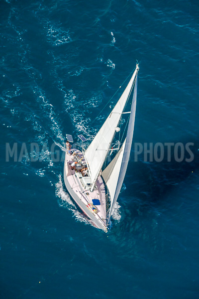 Régate de voiliers et catamarans in Nosy Be, Madagascar