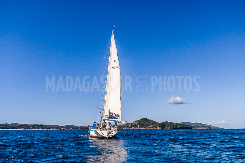 Régate de voiliers et catamarans in Nosy Be, Madagascar