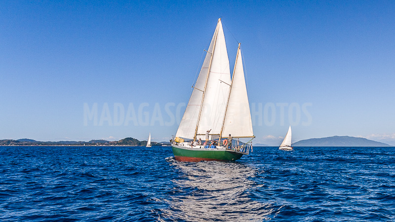 Régate de voiliers et catamarans in Nosy Be, Madagascar