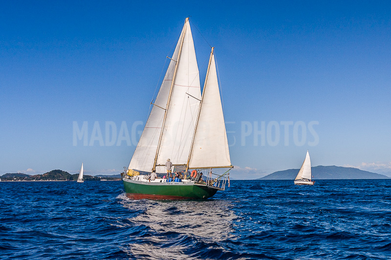 Régate de voiliers et catamarans in Nosy Be, Madagascar