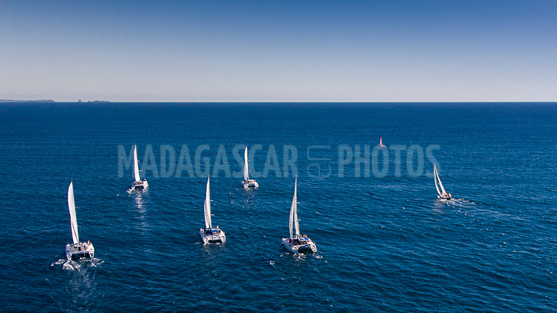 Régate de voiliers et catamarans in Nosy Be, Madagascar