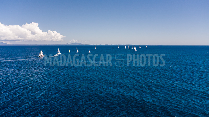 Régate de voiliers et catamarans in Nosy Be, Madagascar