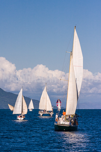 Régate de voiliers et catamarans in Nosy Be, Madagascar