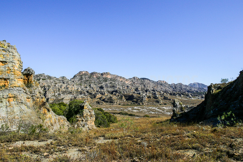 The Isalo massif, Madagascar