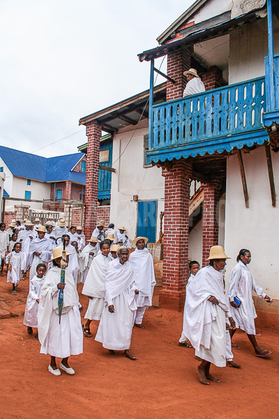 Procession of the shepherds of Soatanana