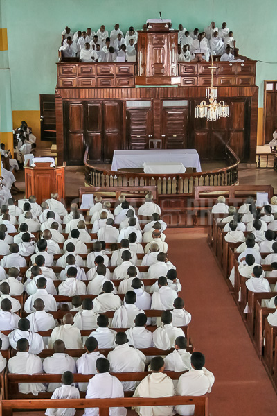 In the church of Soatanana