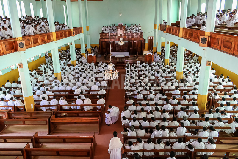 In the church of Soatanana