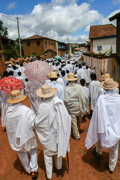 Procession of the shepherds of Soatanana