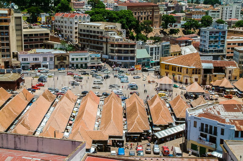 Analakely and the pavilions
