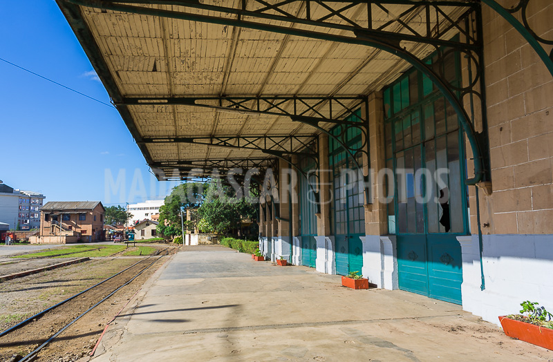 The station dock of the Soarano train station