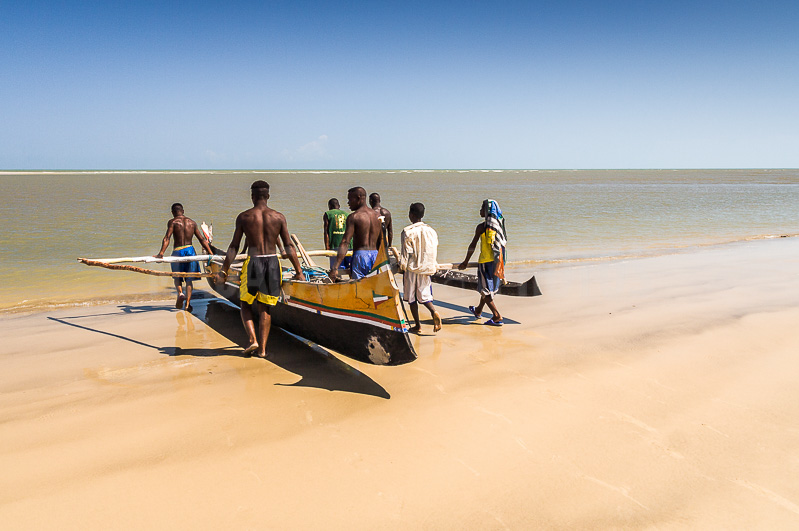 Vezo fishermen in Morondava